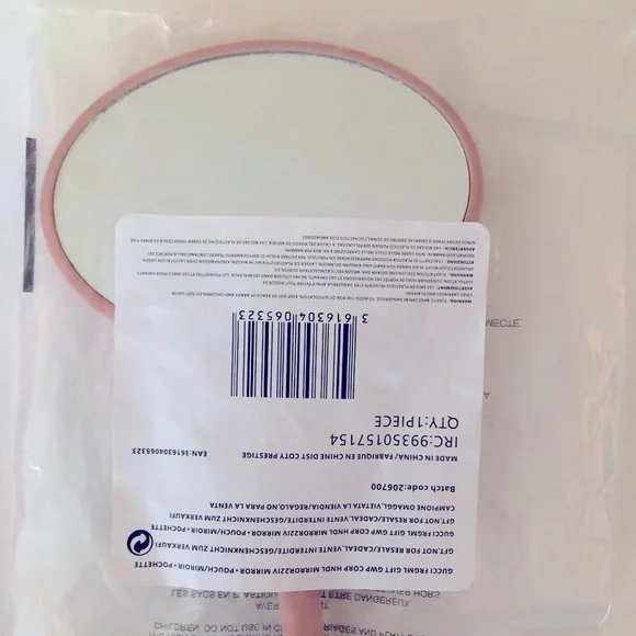 New Authentic Gucci 🩷 Handheld Mirror/W Mirror Pouch Case GWP/VIP - Picture 5 of 8